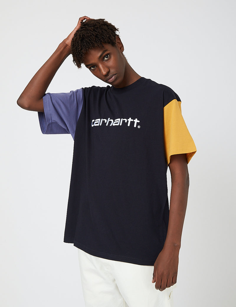 T-Shirt Carhartt-WIP Tricol - Dark Navy