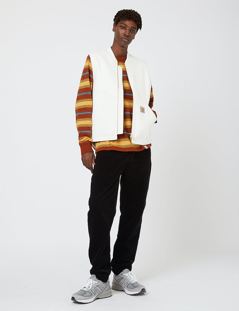 Carhartt-WIP Vest (Organic Cotton)-왁스 리지드