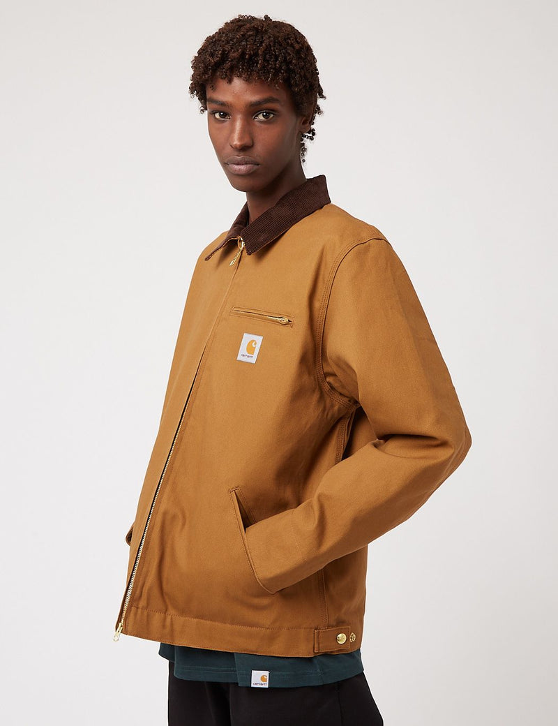 J97TMB】【J97mos】Carhartt デトロイトジャケット ブラウン - www 