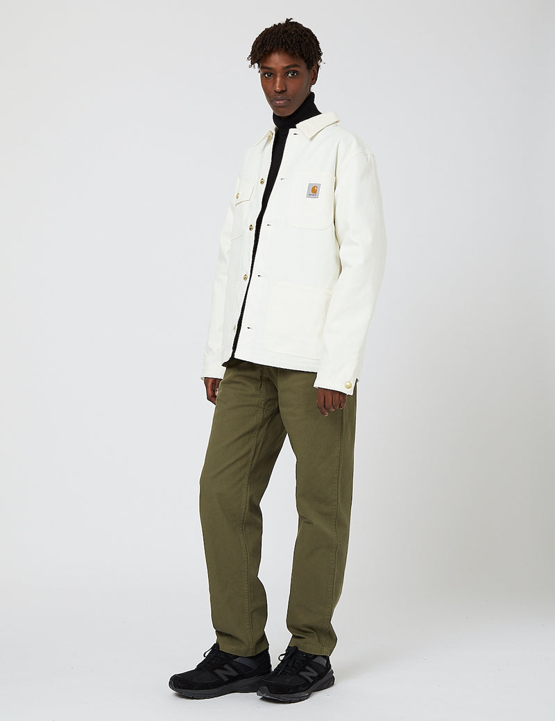 Carhartt-WIP Michigan Coat (Organic Cotton) - Wax rigid