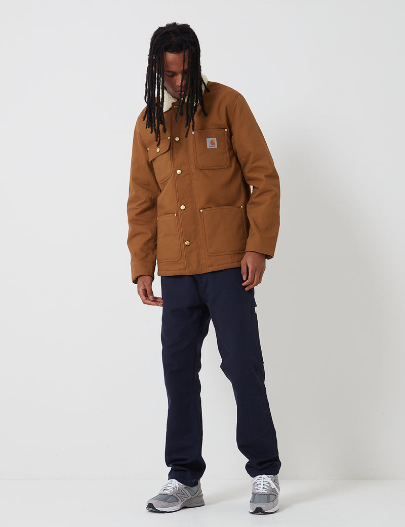 Carhartt-WIP Fairmount Coat (Organic Cotton) - Hamilton Brown rigid