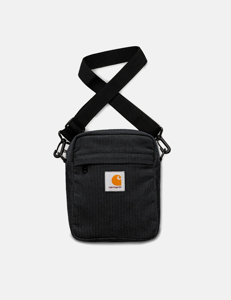 Carhartt-WIP Cord Bag Small (Velours Côtelé) - Noir