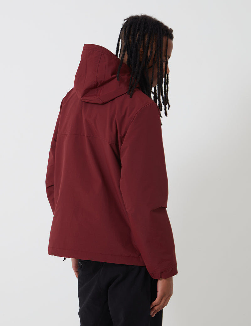 Carhartt-WIP Nimbus Pullover Jacket (Fleece Lined) - Bordeaux