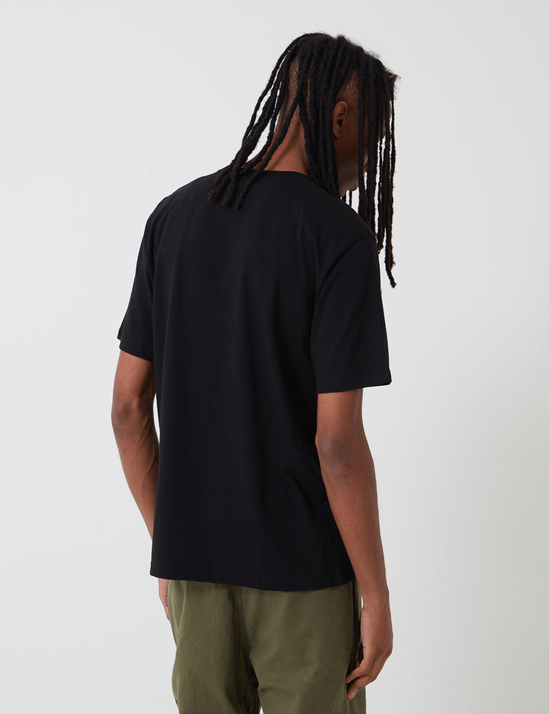 T-Shirt Carhartt-WIP Reverse Midas - Noir/Colza