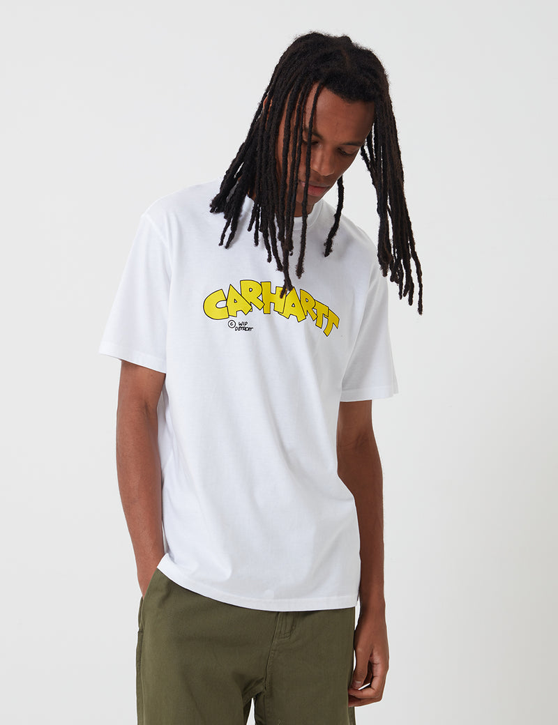 Carhartt-WIP Loony Script T-Shirt - White