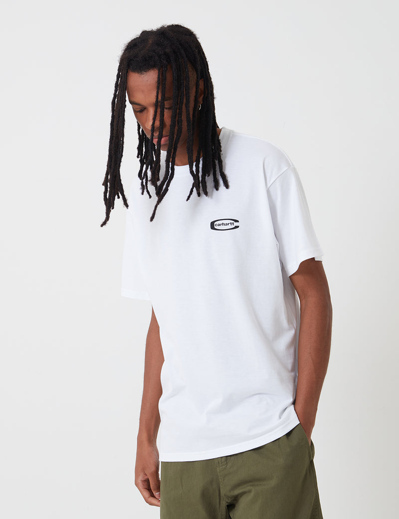Carhartt-WIP Spiegel T-Shirt - Weiß