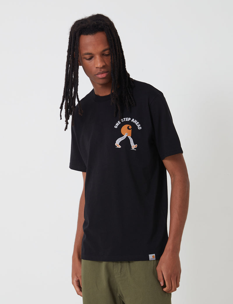 Carhartt-WIP Ahead T-Shirt - Black