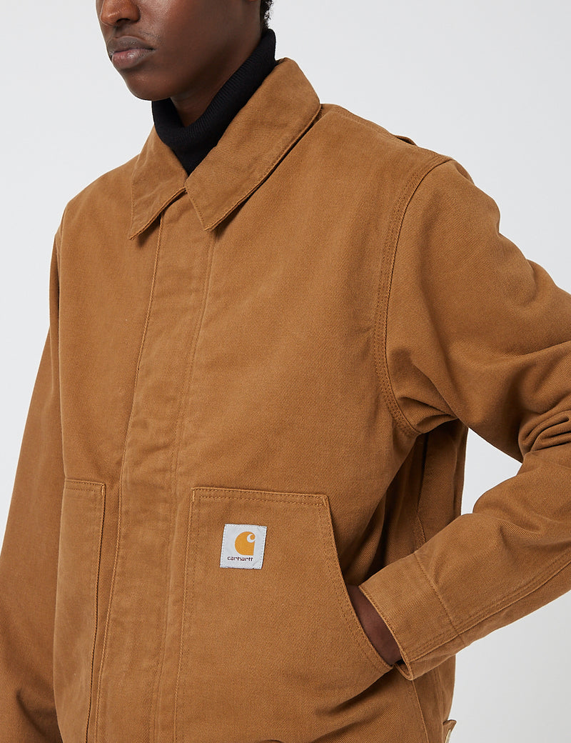 Carhartt-WIP Arcan Jacket - Hamilton Brown rinsed