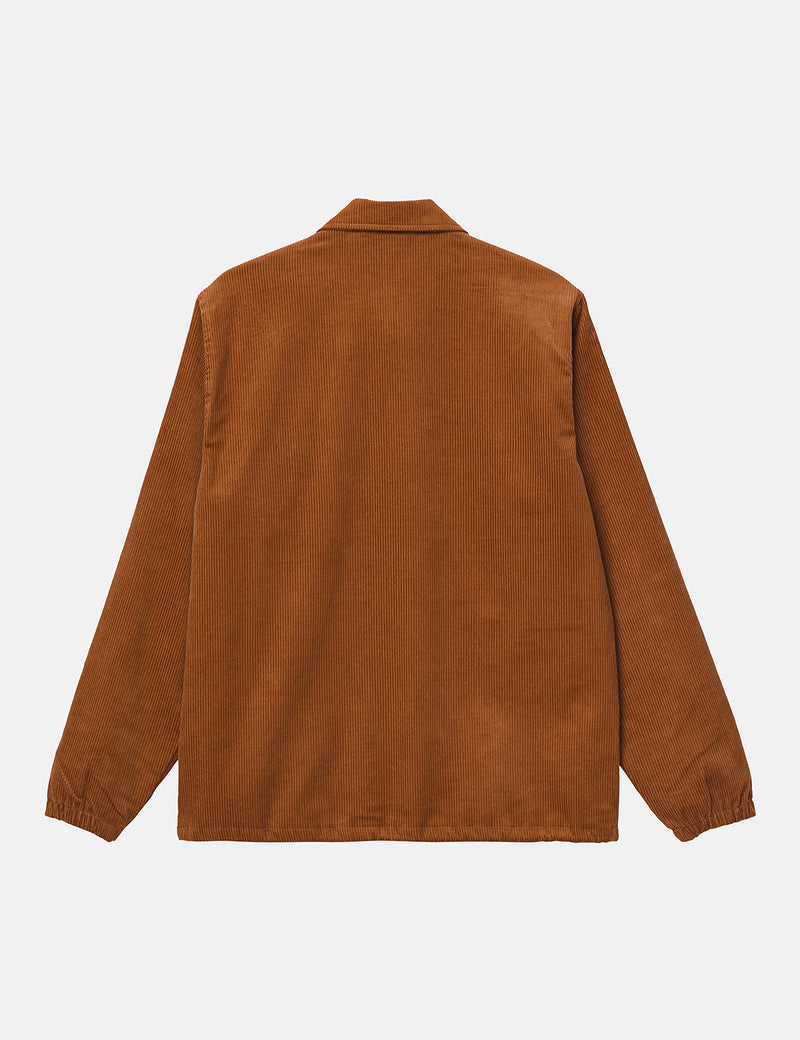 Carhartt-WIPコーデュロイコーチジャケット-ラム/ボンディ|URBAN EXCESS。