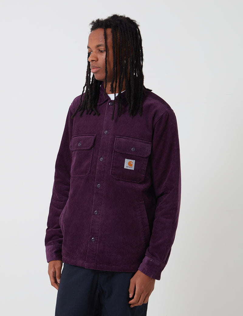 Carhartt-WIP Whitsome Shirt Jacket (Corduroy) - Boysenberry