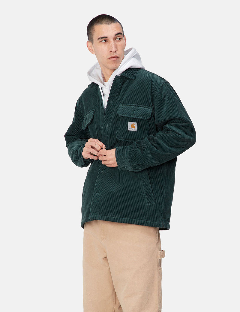 Carhartt-WIP Surchemise Whitsome - Vert Juniper