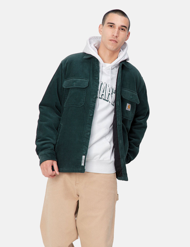 Carhartt-WIP Surchemise Whitsome - Vert Juniper