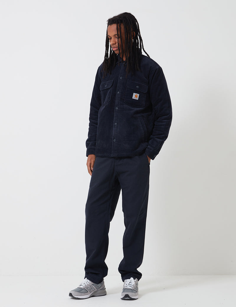 Carhartt-WIP Whitsome Shirt Jacket (Corduroy) - Dark Navy