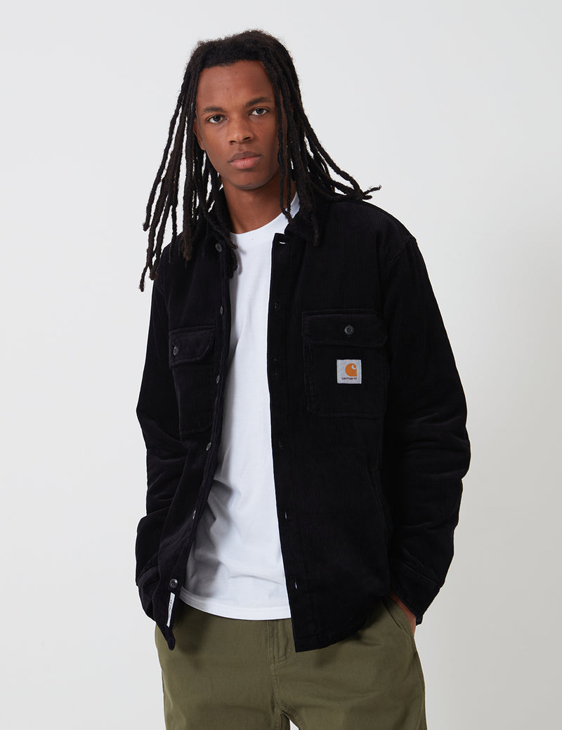 Carhartt-WIP Whitsome Shirt Jacket (Corduroy) - Black