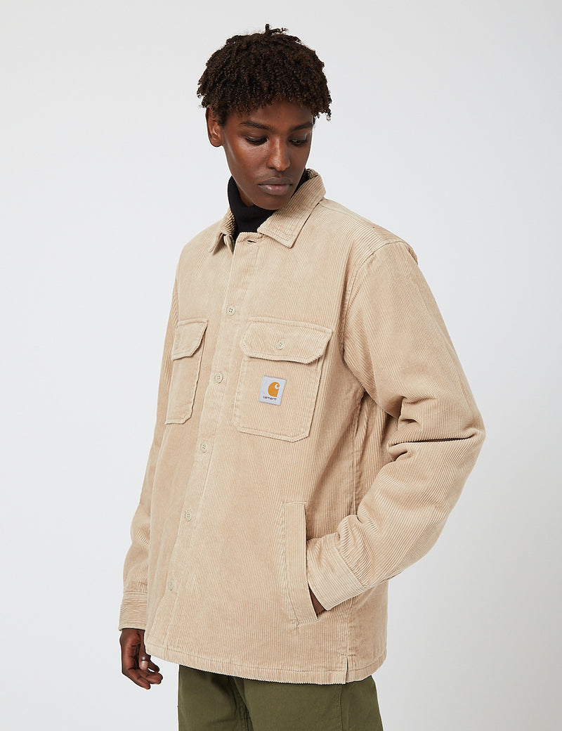 美品　carhartt wip whitsome jacket コーデュロイ