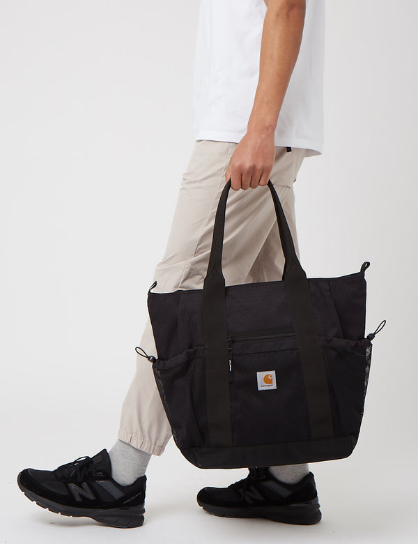 Carhartt-WIP Spey Tote Bag (Diamond Ripstop) - Noir/Noir