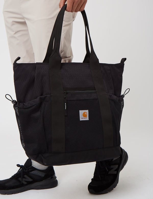 Carhartt-WIP Spey Tote Bag (Diamond Ripstop) - Noir/Noir