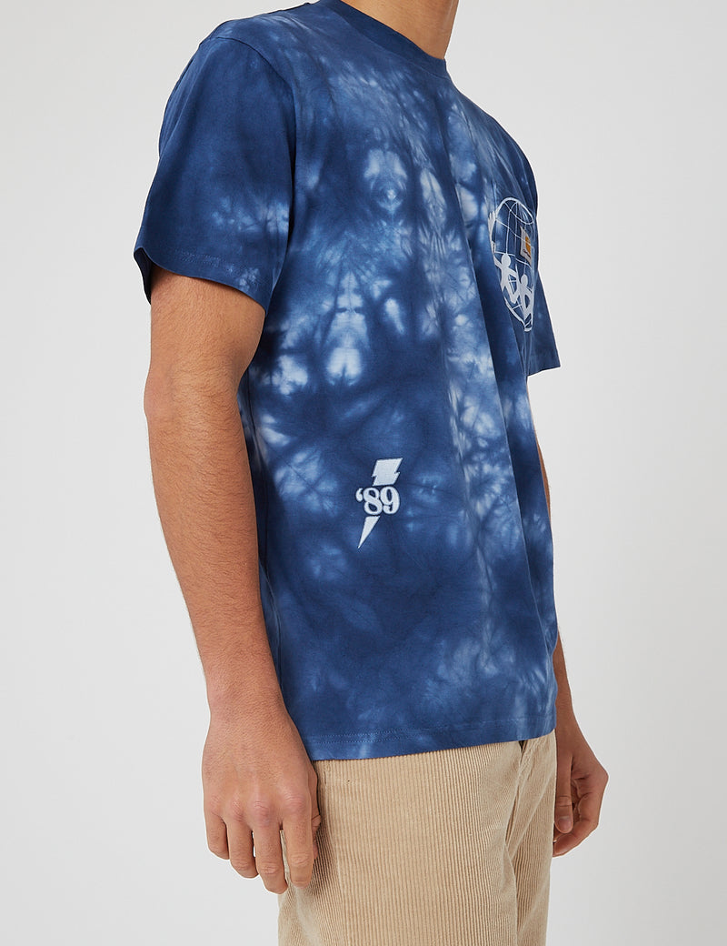 T-Shirt Carhartt-WIP Joint Pocket (Coton Bio) - Chromo, Shore/Noir