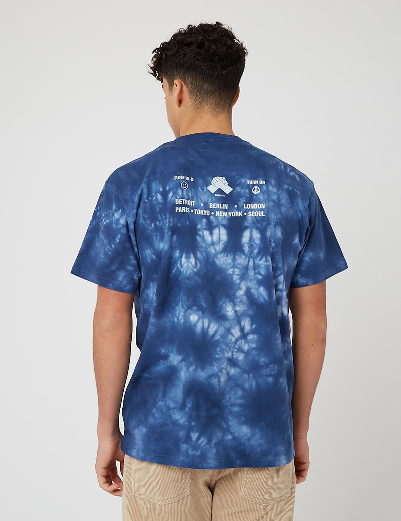 T-Shirt Carhartt-WIP Joint Pocket (Coton Bio) - Chromo, Shore/Noir