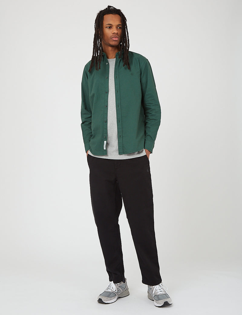 Chemise Bolton Carhartt-WIP (Coton Oxford) - Treehouse Green