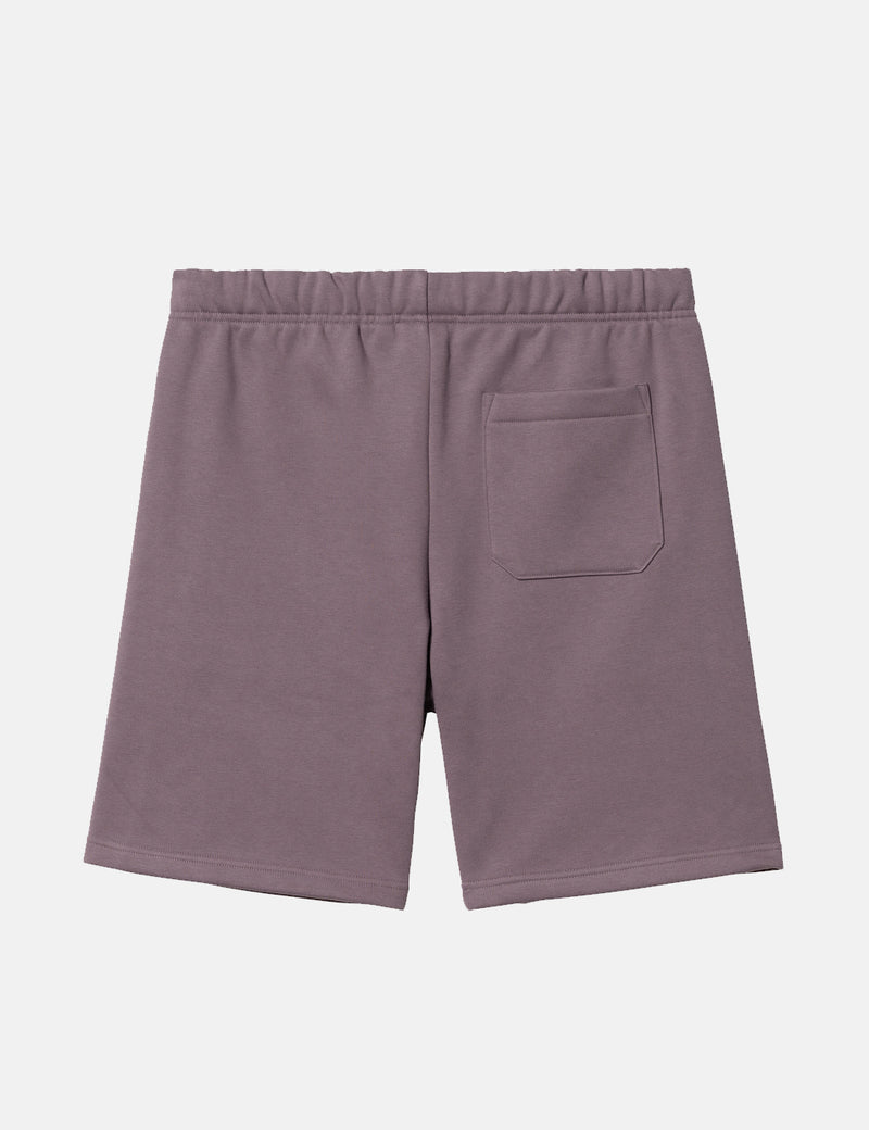 Carhartt-WIP Chase Sweat Shorts - Misty Chardon Rose