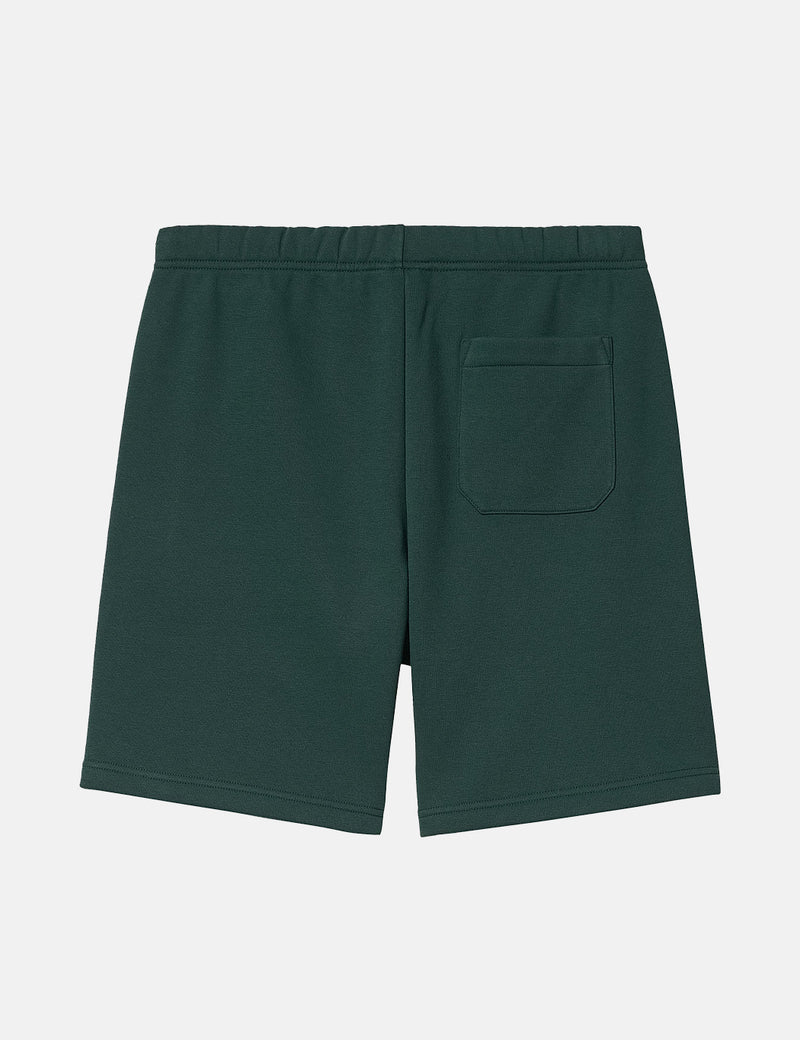 Carhartt-WIPチェイススウェットショーツ-ジュニパーグリーン