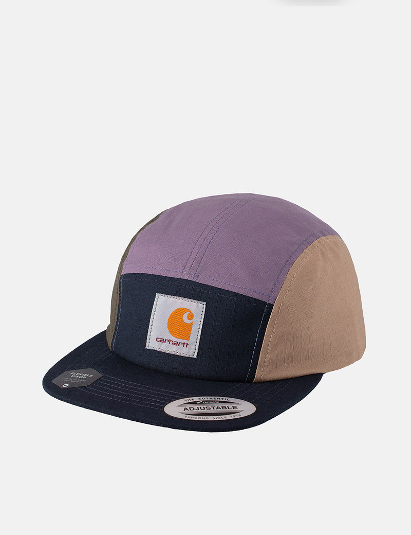 Casquette Carhartt-WIP Valiant 4 - Dark Navy/Provence/Leather/Cypress