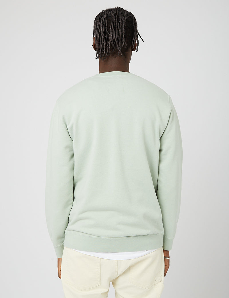 Edwin Japanese Sun Sweatshirt - Frostiges Grün
