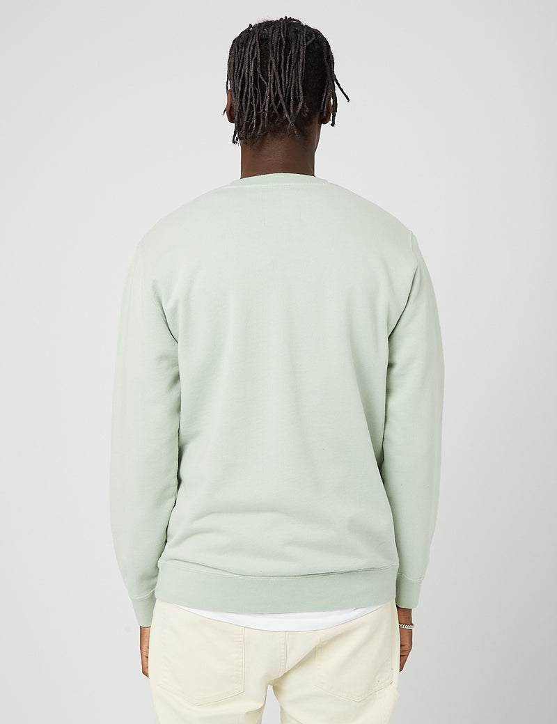 Sweat Soleil Japonais Edwin - Frosty Green