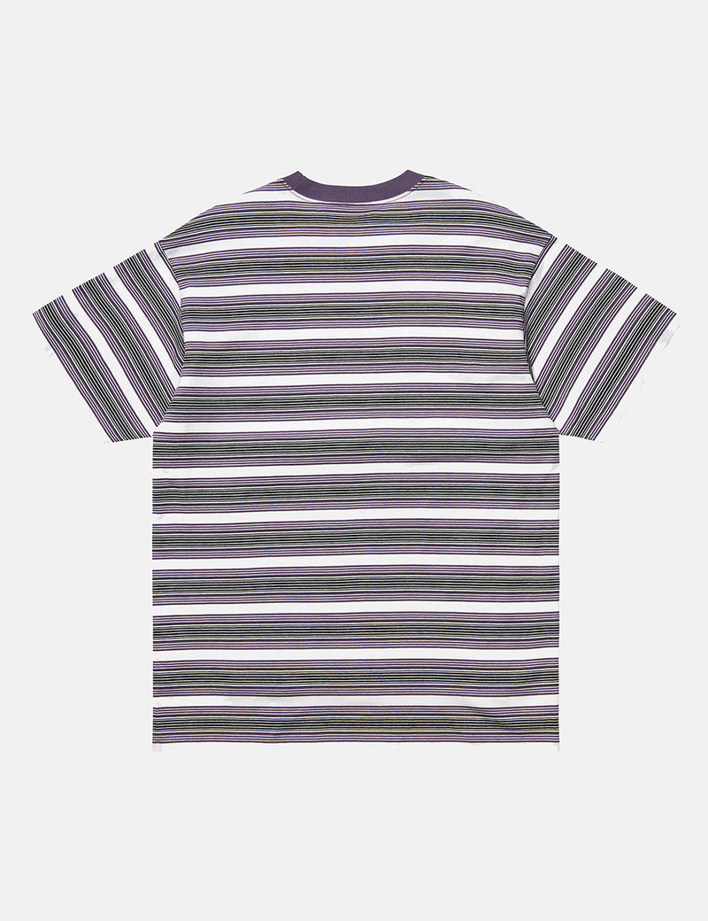 Carhartt-WIP Otis T-Shirt (Otis Stripe) - Provence Purple
