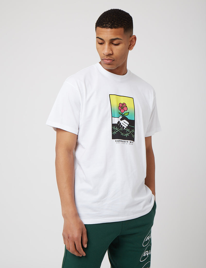 Carhartt-WIP Together T-Shirt (Bio-Baumwolle) - Weiß