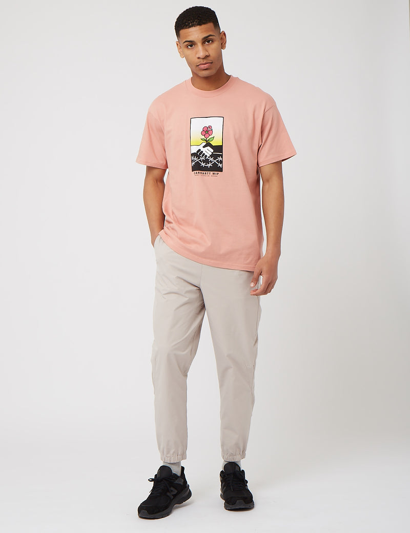 Carhartt-WIP Together T-Shirt (Organic Cotton) - Melba Pink