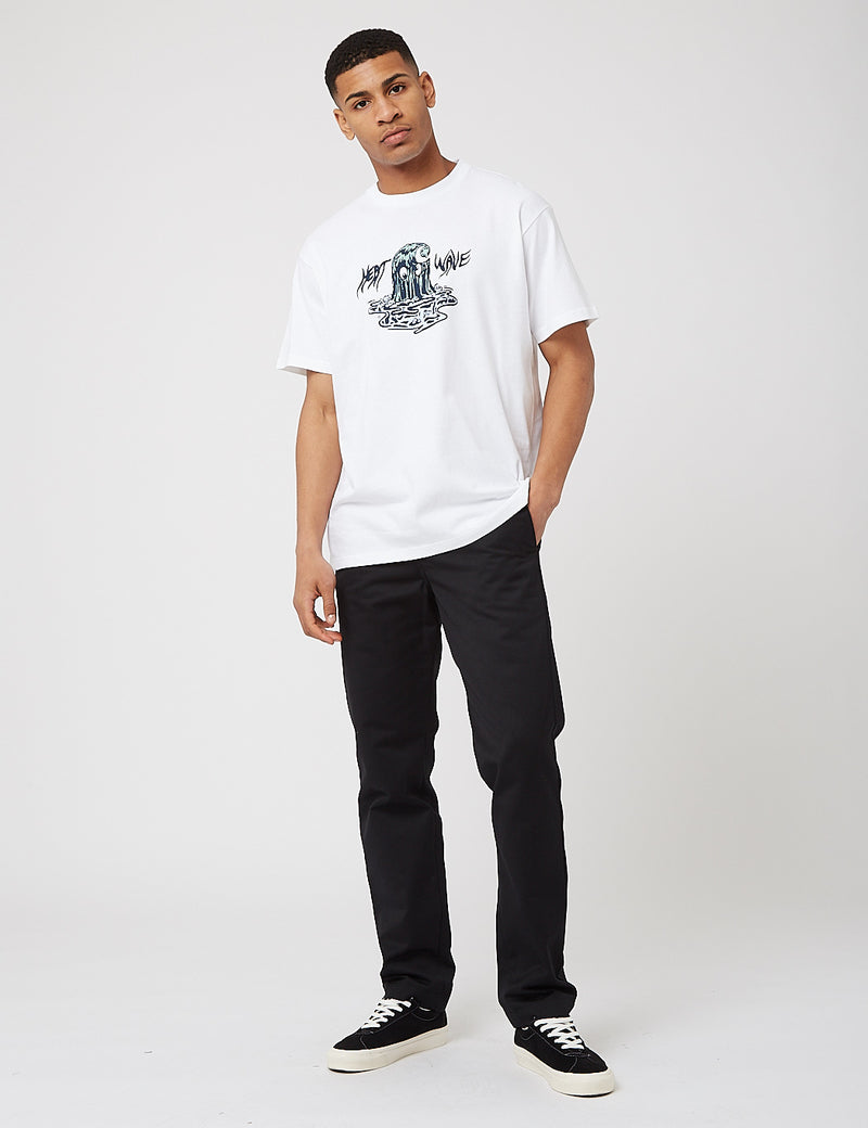 T-Shirt Carhartt-WIP Heat Wave - Blanc