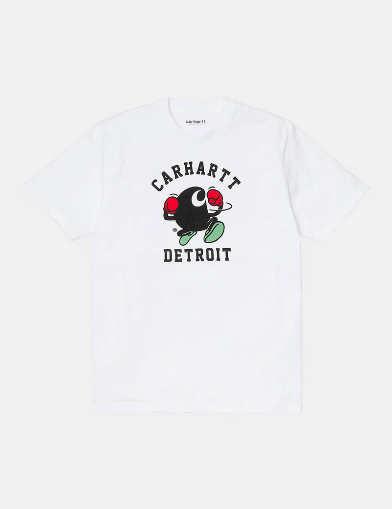 Carhartt-WIP Boxing C T-Shirt (Bio-Baumwolle) - Weiß