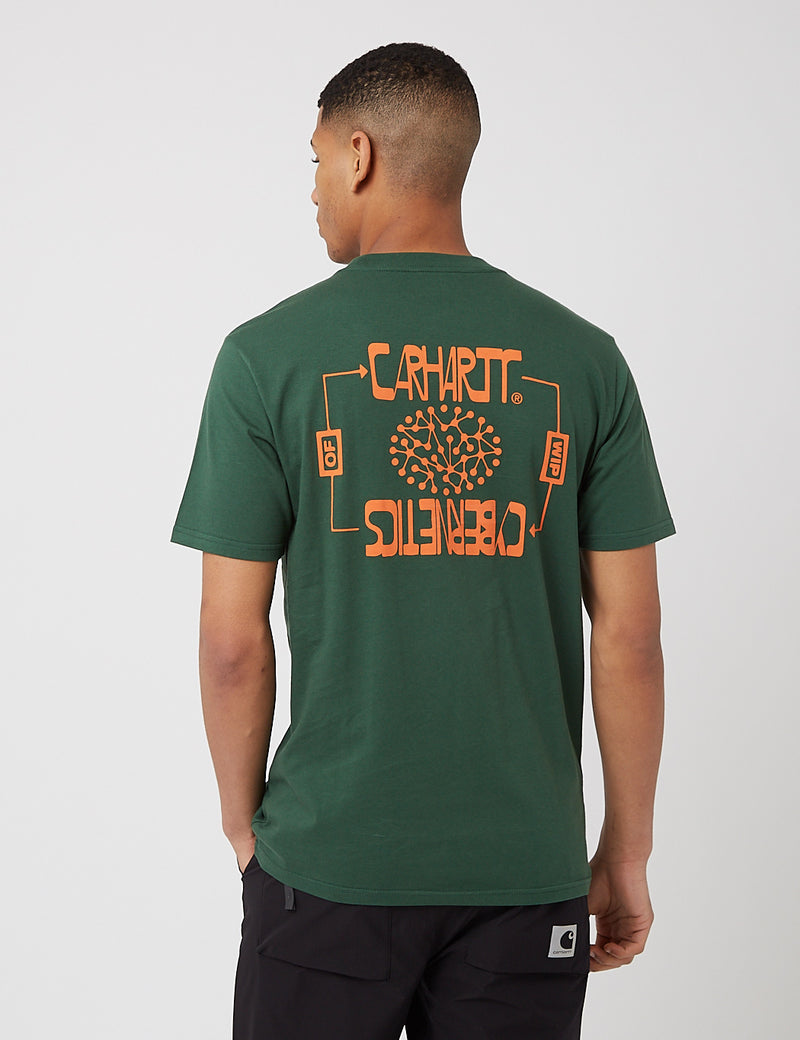 Carhartt-WIP Kybernetik T-Shirt (Bio-Baumwolle) - Baumhaus/Garnele