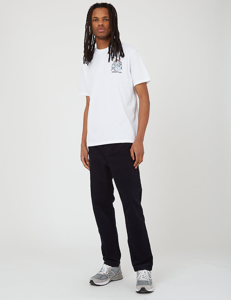 T-Shirt Carhartt-WIP Ill World (Coton Bio) - Blanc