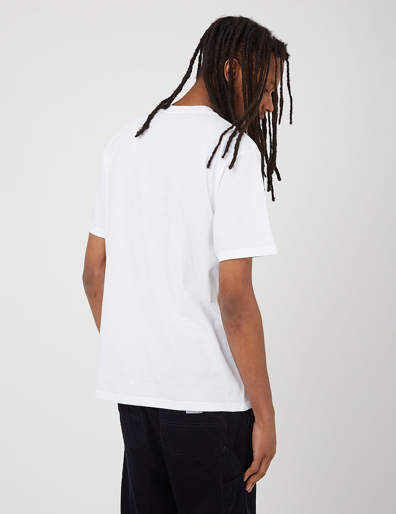 Carhartt-WIP Ill World T-Shirt (Bio-Baumwolle) - Weiß