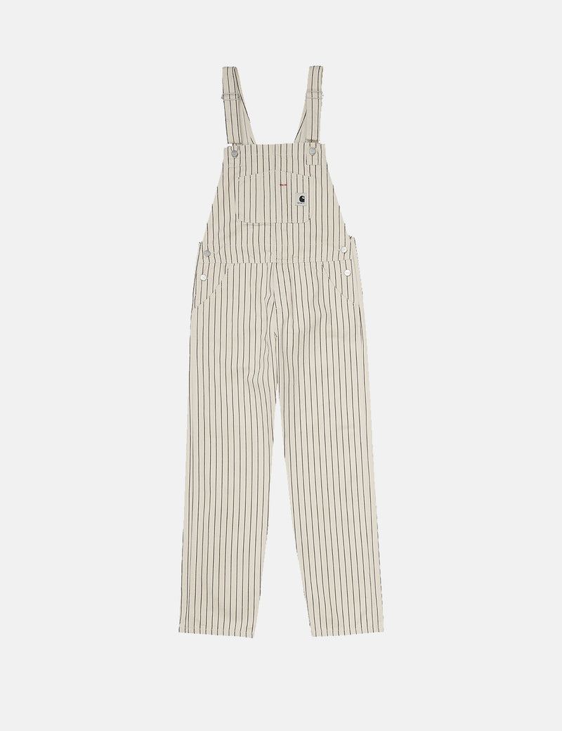 Womens Carhartt-WIP Trade Overall - Wax/Black