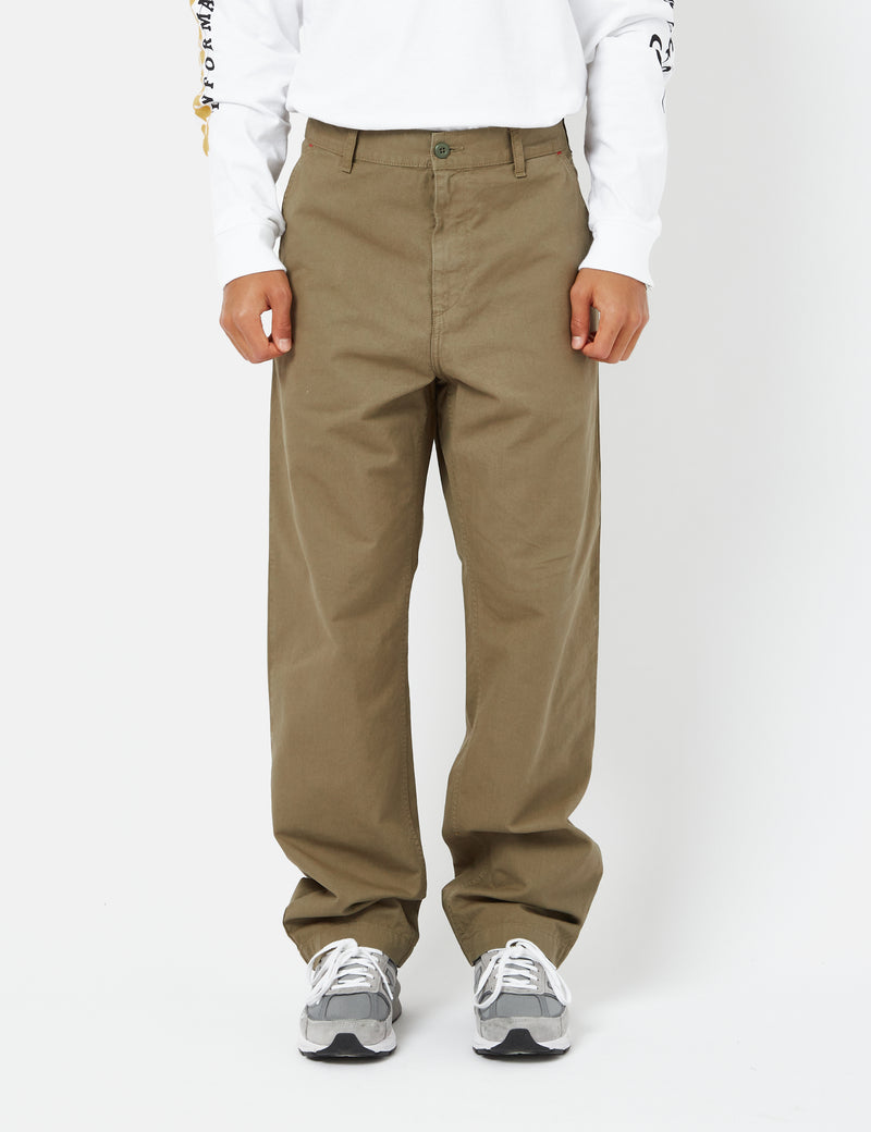 Carhartt-WIP Pantalon Wesley (Regular) - Vert Algues