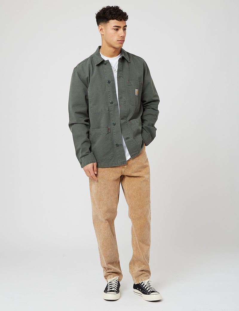 Carhartt-WIP Newel Denim Pant (Relaxed, Taper) - Nomad Brown