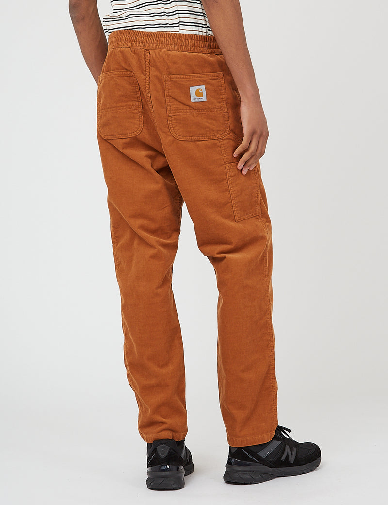 Carhartt-WIP Flint Pant (Corduroy, 8oz) - Rum Rinsed