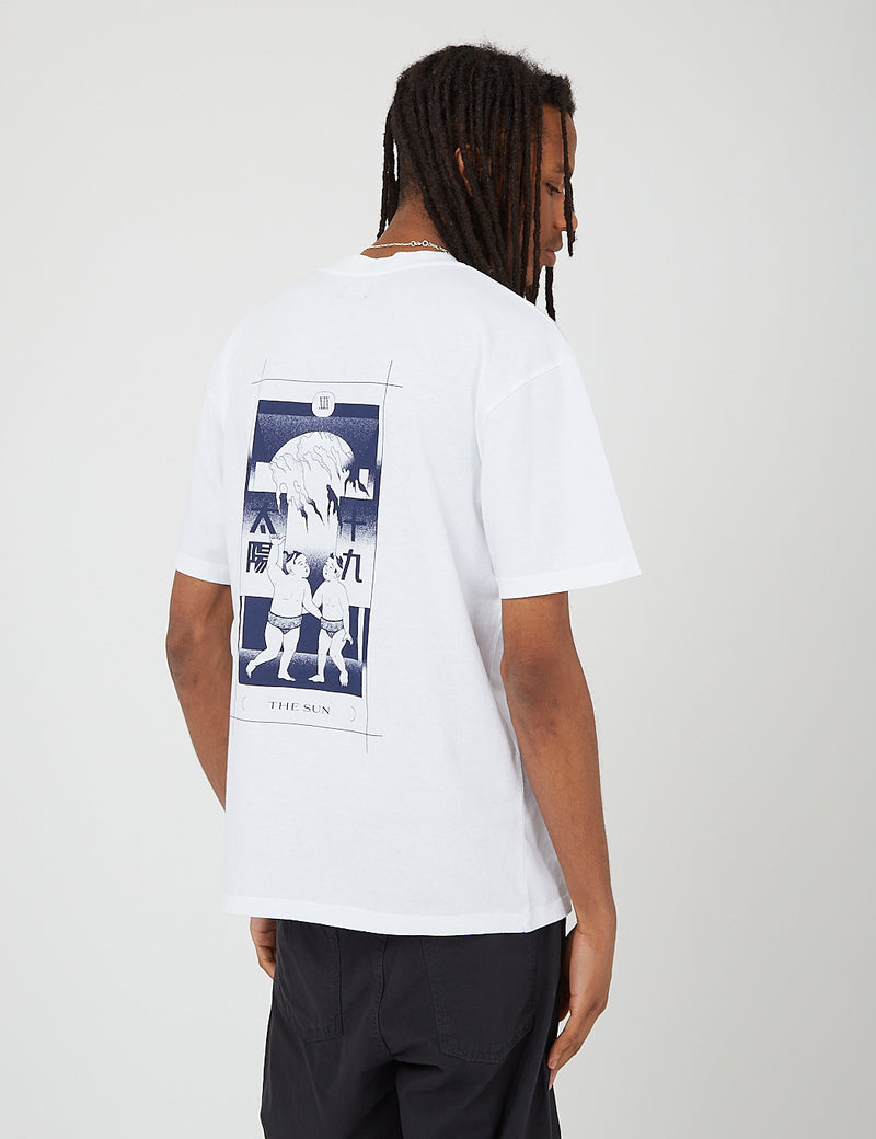 Edwin Tarot Deck I T-Shirt - Weiß