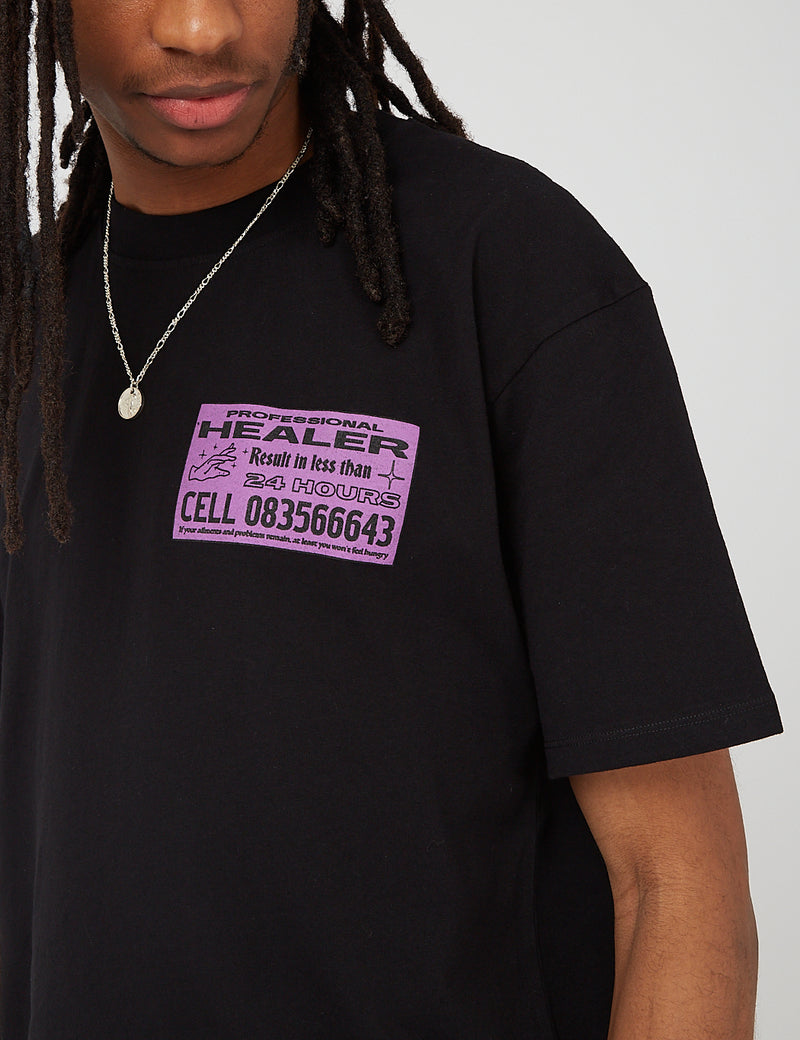 Edwin Pro Healer 티셔츠-블랙