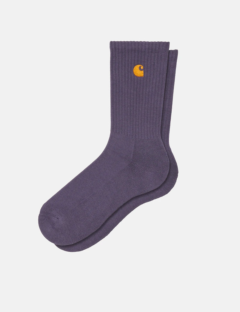 Chaussettes Carhartt-WIP Chase - Provence/Or