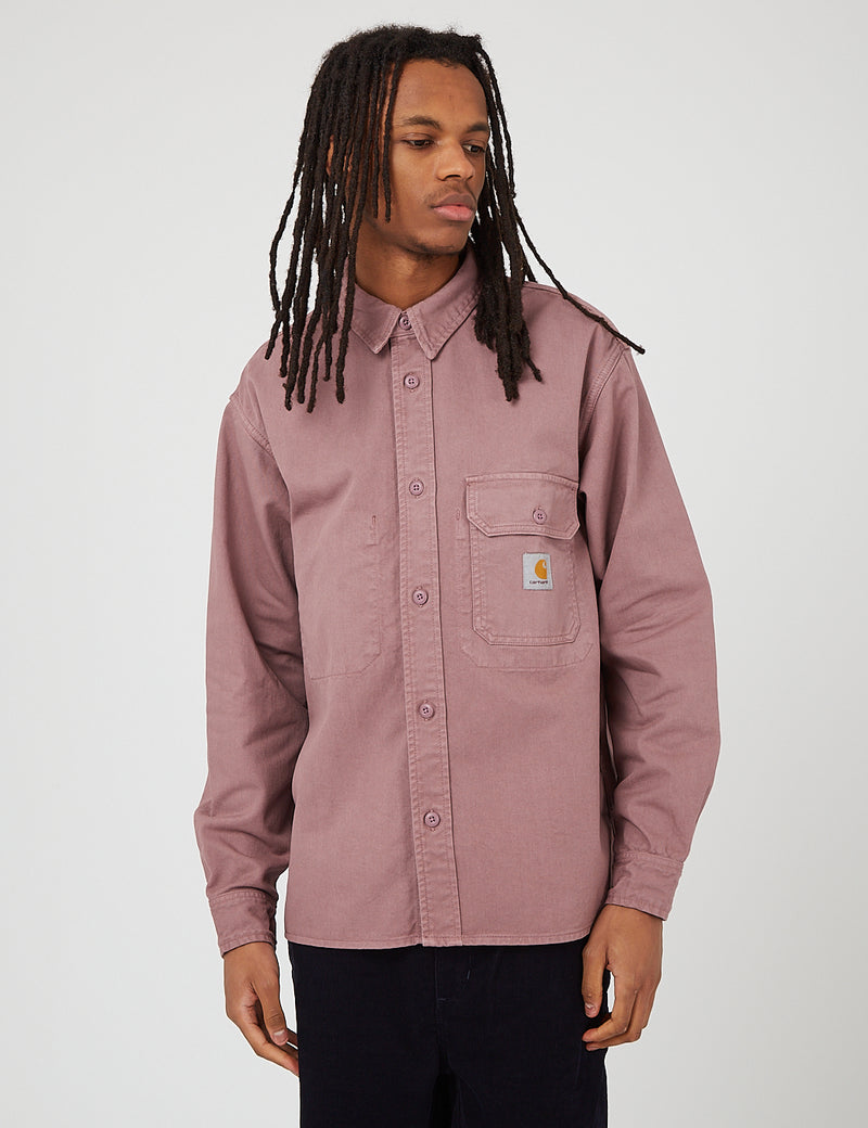 Carhartt-WIP Reno Denim Shirt Jac（Cotton Dodge、10oz）-マラガ