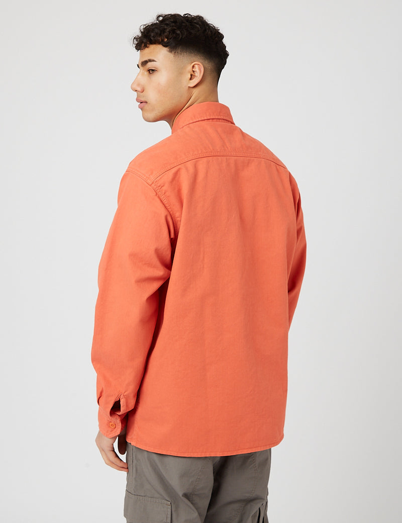 Carhartt-WIP Reno Denim Chemise Veste - Elba Apricot