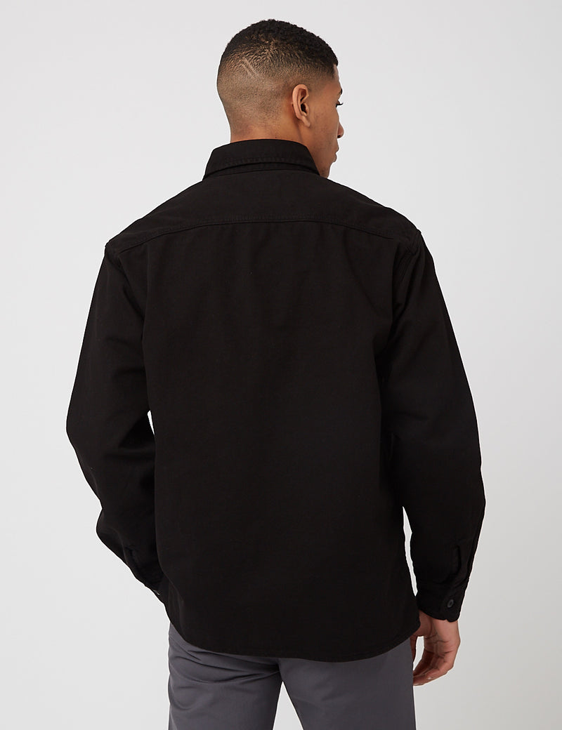 Carhartt-WIP Reno Denim Shirt Jac (Cotton Dodge, 10oz) - Noir