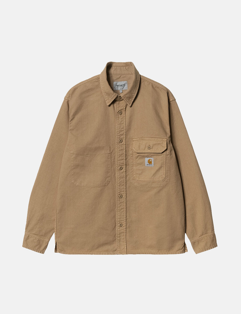 Carhartt-WIP Reno Denim Chemise Veste - Nomad Brown
