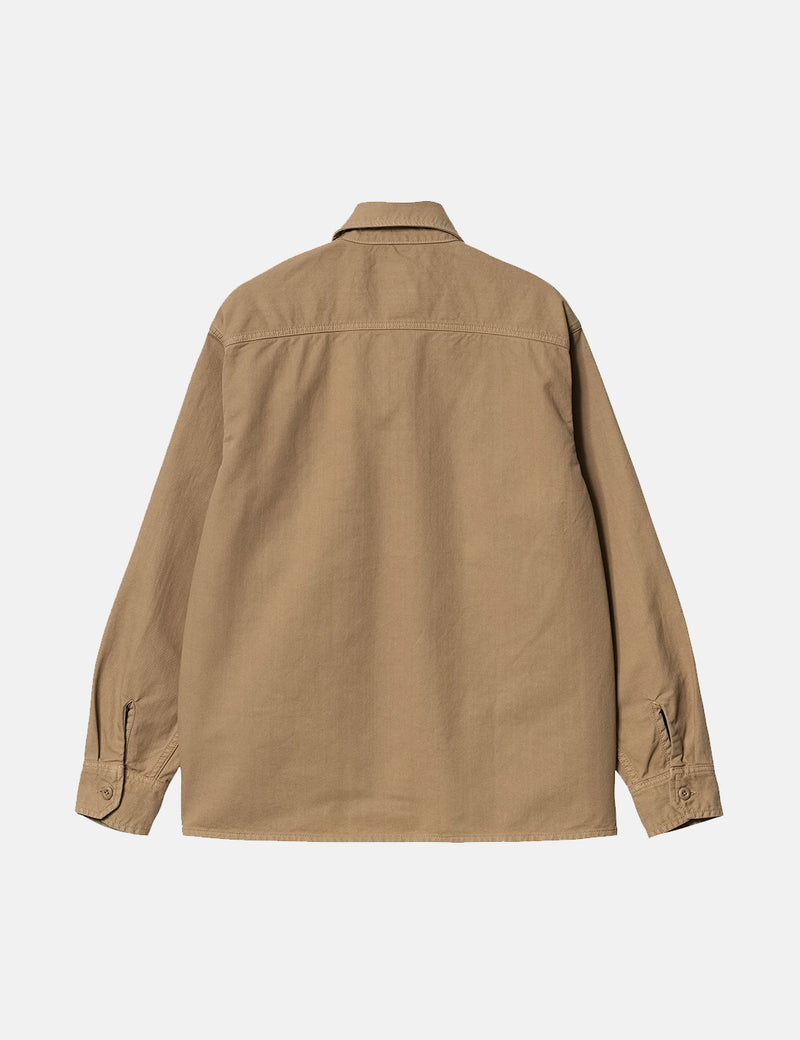 Carhartt-WIP Reno Denim Chemise Veste - Nomad Brown