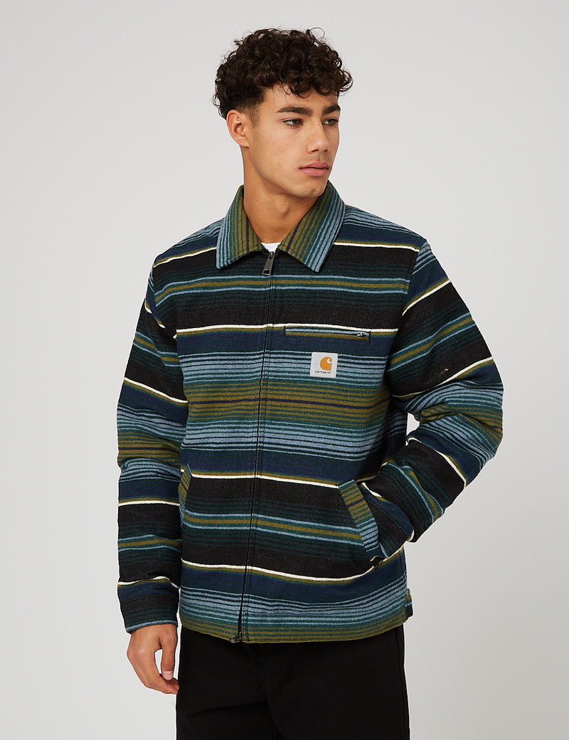 Veste Carhartt-WIP Detroit Tuscon (Tuscon Stripe) - Noir